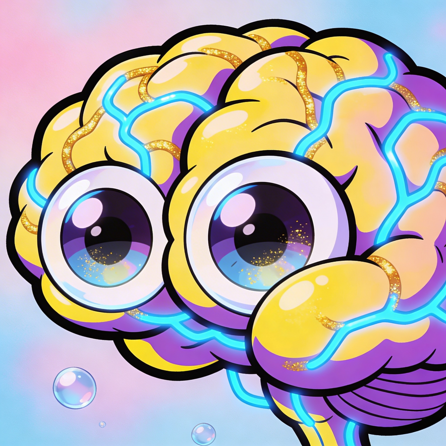Nervous system science illustration