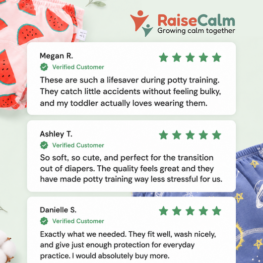 Potty Training Underwear, TrueFeel™ Reusable Toddler Training Pants