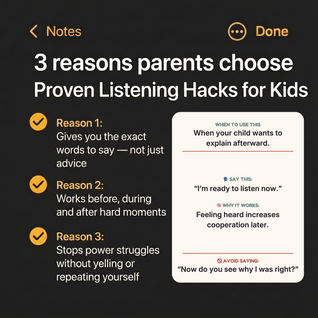 Proven Listening Hacks for Kids