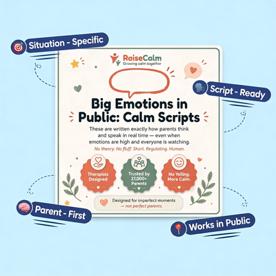 Big Emotions in Public: Calm Scripts