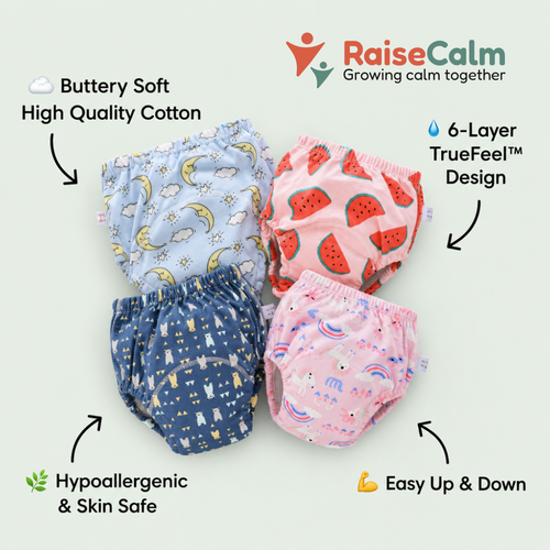 Potty Training Underwear, TrueFeel™ Reusable Toddler Training Pants