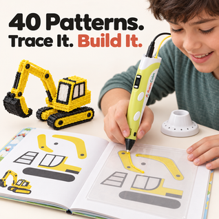3D Pen Project Book — 40 Patterns